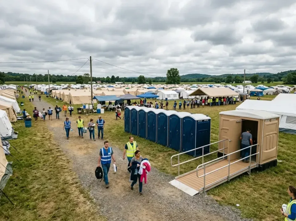 disaster-relief-camp-restrooms-010 — frequently asked questions, Dumpster & Portable Bathrooms Rental in Postville, IA